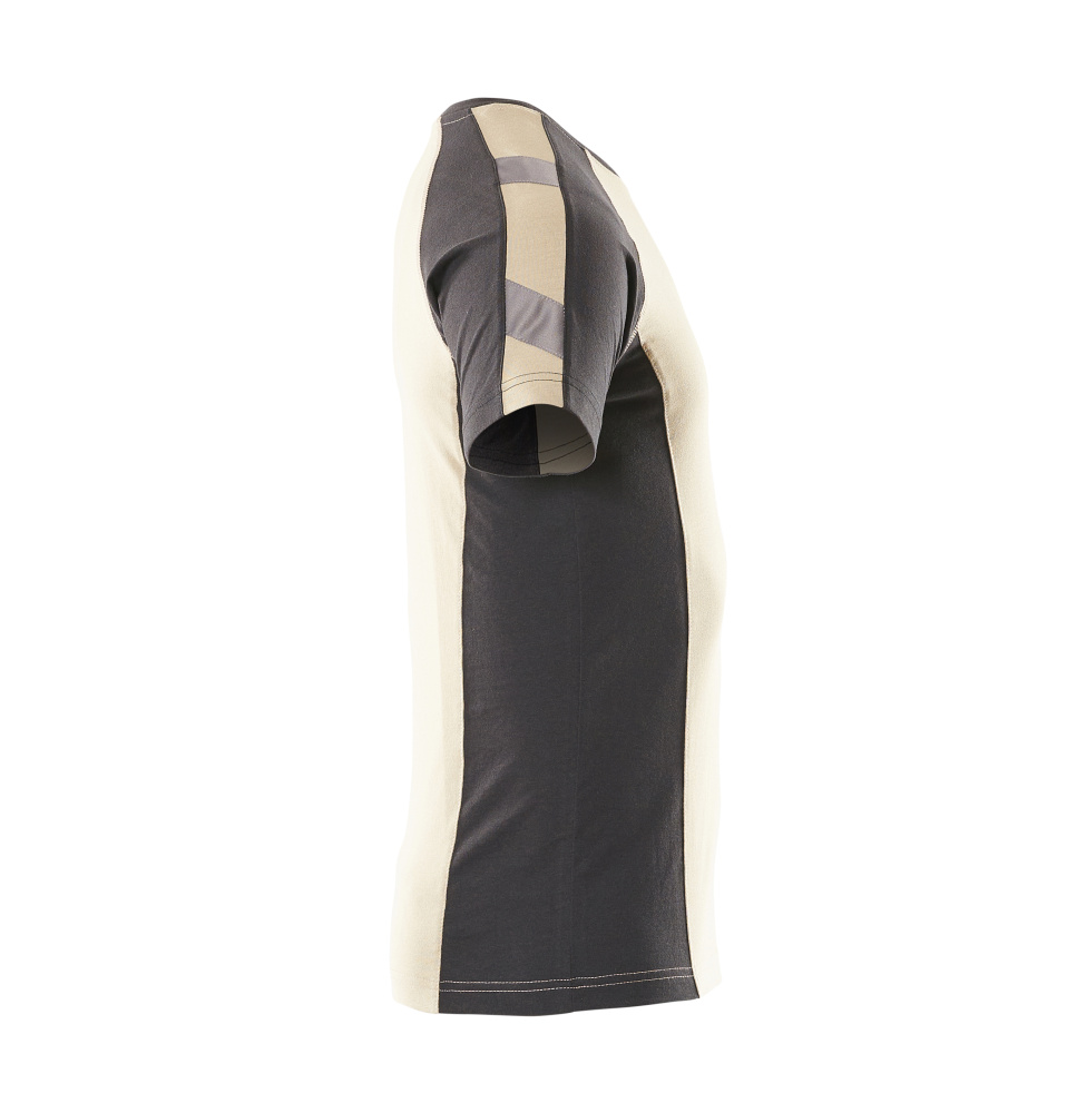 T-Shirt UNIQUE Hellkhaki/Schwarz L