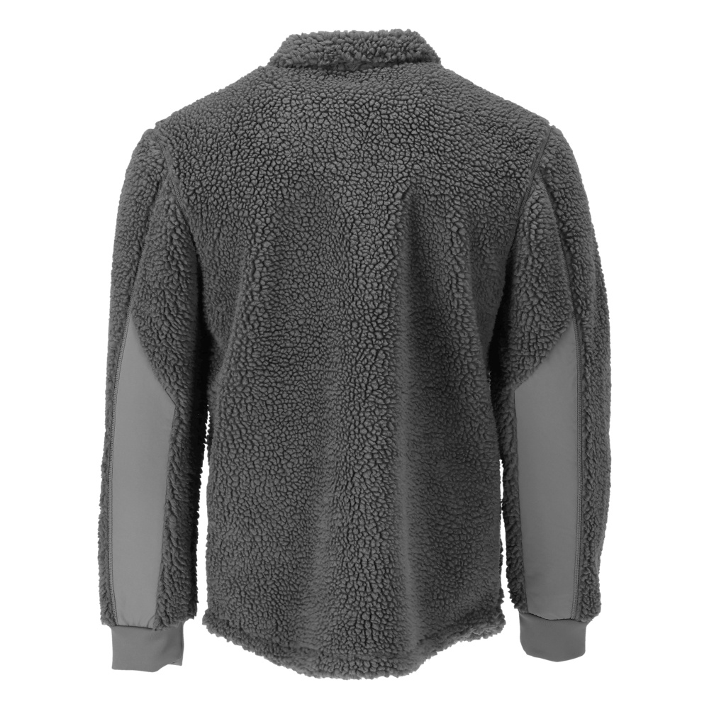 Faserpelz Hemd CUSTOMIZED Anthrazitgrau XL