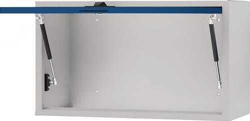Hängeschrank H400xB700xT310mm Vollblechtür lichtgrau/lichtgrau