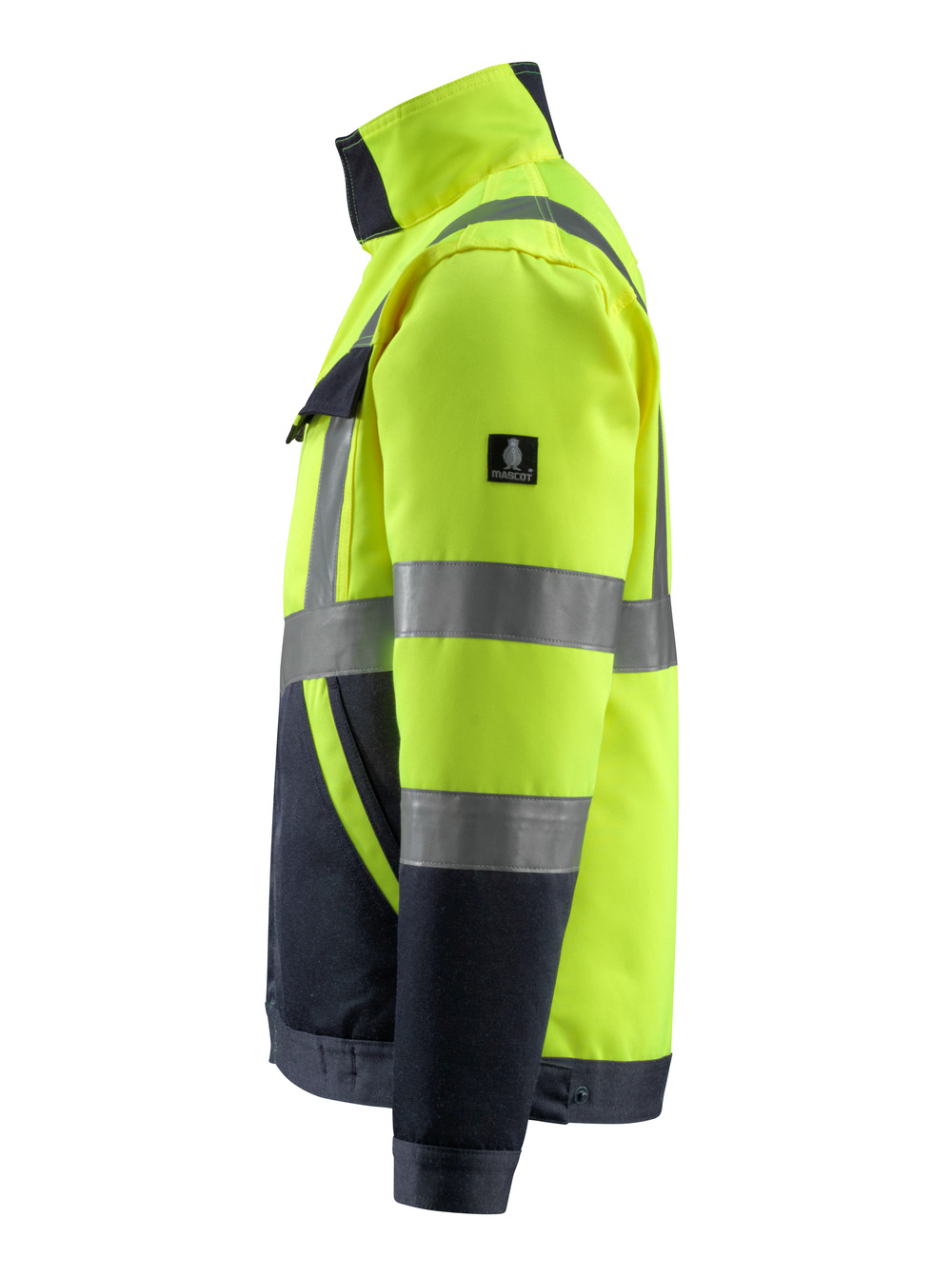 Jacke SAFE LIGHT Hi-vis Gelb/Schwarzblau L