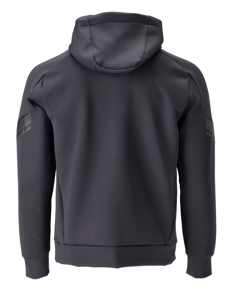 Fleece Kapuzenpullover CUSTOMIZED Schwarzblau XL