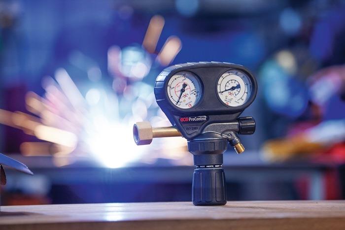 Flaschendruckminderer ProControl Argon / CO₂ 200 bar 1-stufig 30 l/min GCE
