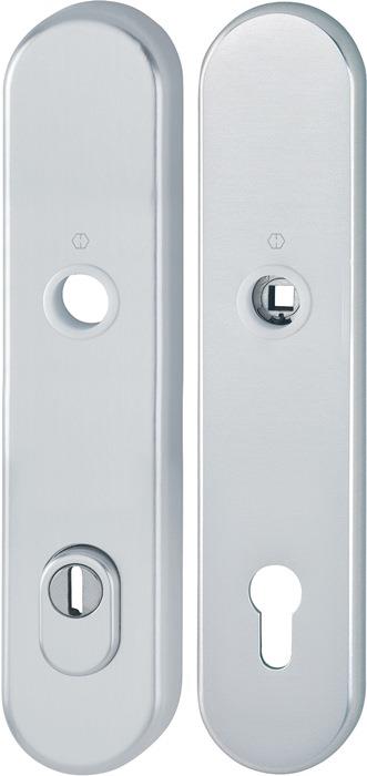 Langschildpaar E3332ZA/3310 Aluminium F1 / silberfarbig 10 mm 92 mm 67-77 mm 3332ZA/3310 F1 54 mm 250 mm