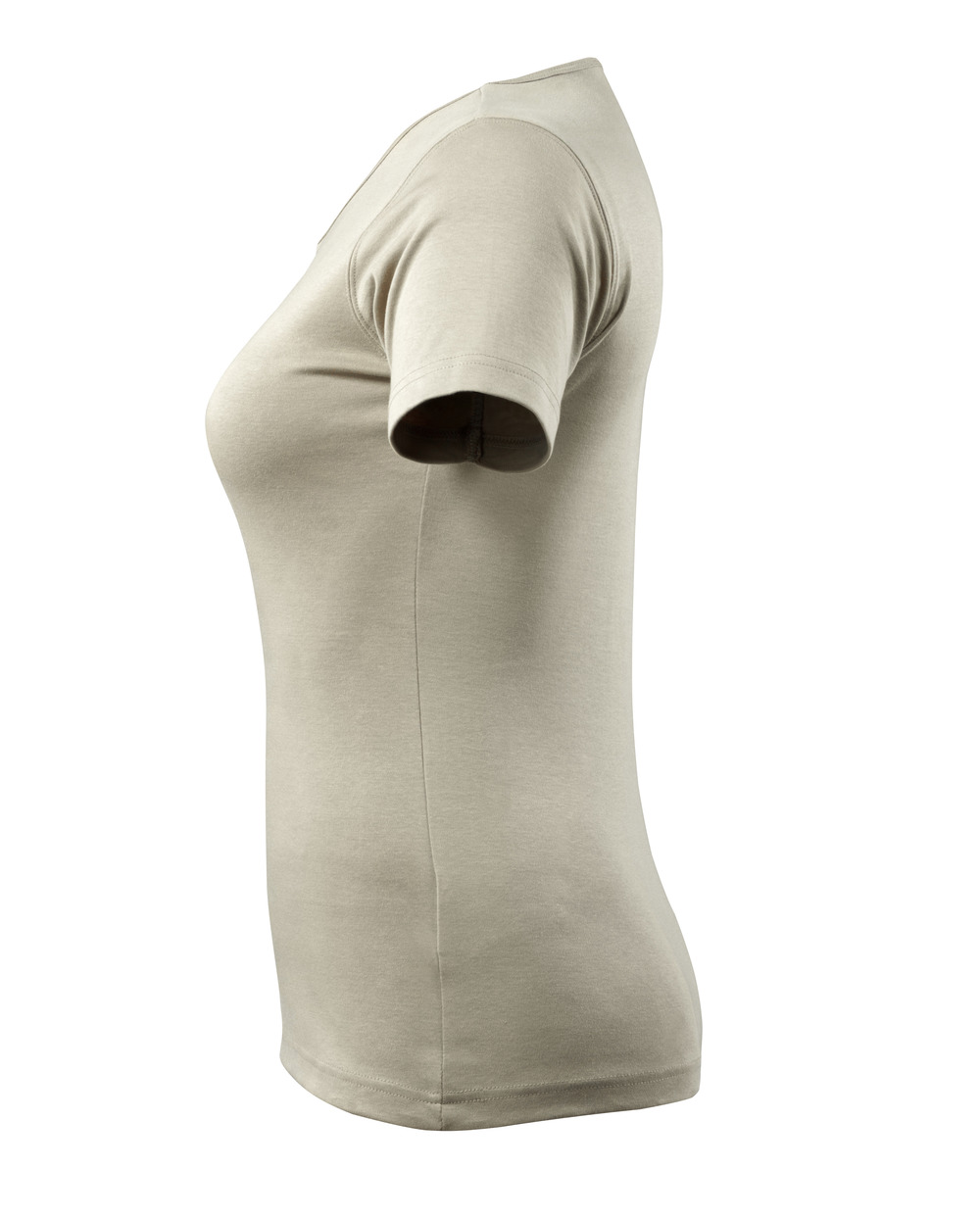 Damen-Passform T-Shirt CROSSOVER Hellkhaki S
