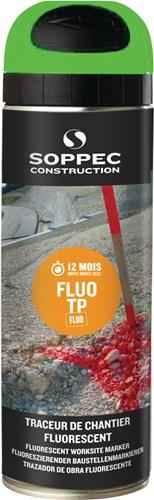 Baustellenmarkierspray FLUO TP neongrün 500ml Spraydose SOPPEC