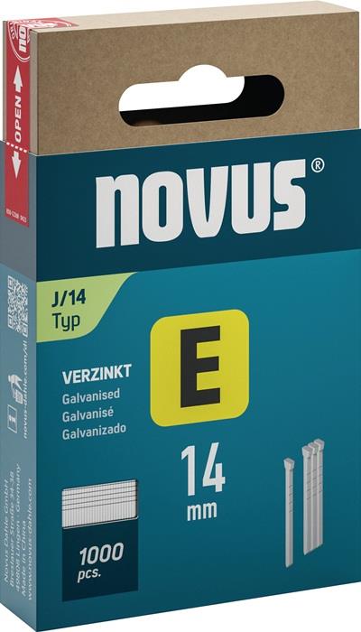 Nägel E Typ J mit Kopf 1000 St. 14 mm