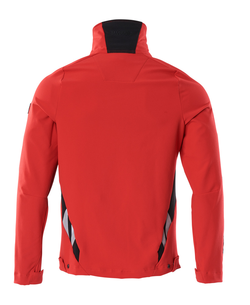 Jacke ACCELERATE Verkehrsrot/Schwarz L