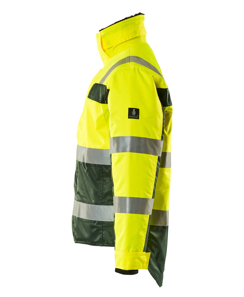 Winterjacke SAFE COMPETE Hi-vis Gelb/Grün 2XL