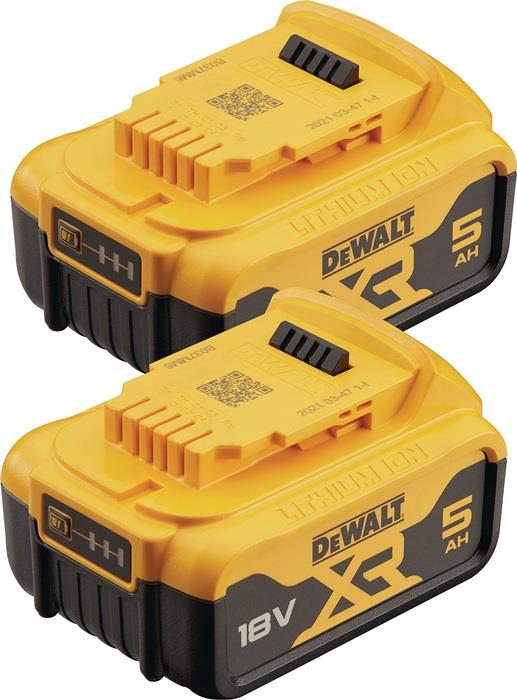Akku-Pack-Set DCB184P2 18 V 5 Ah 2 St. DEWALT