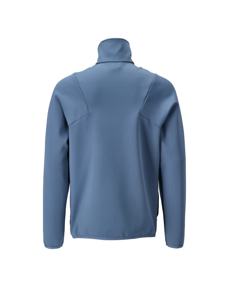 Fleecejacke CUSTOMIZED Steinblau S