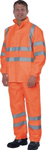 Warnschutzregenhose Gr.XXL orange PREVENT