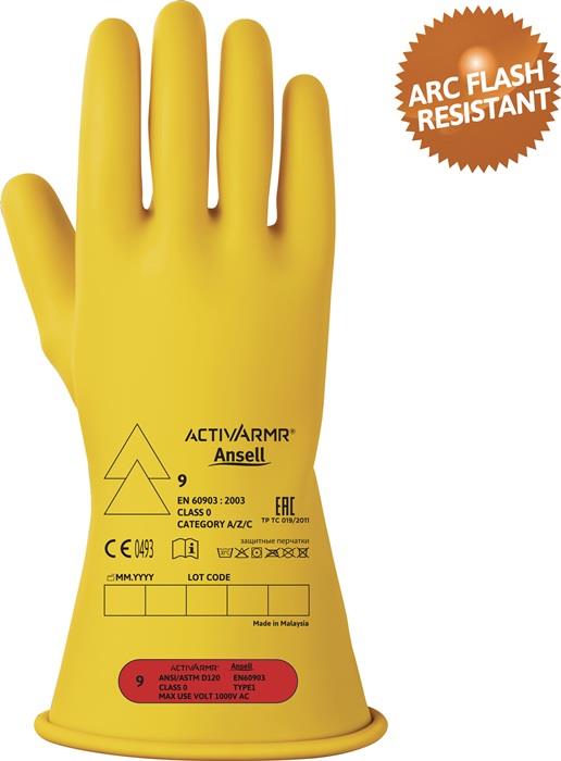Elektrikerschutzhandschuh ActivArmr® RIG011Y EN 60903:2003 PSA Kategorie III 10