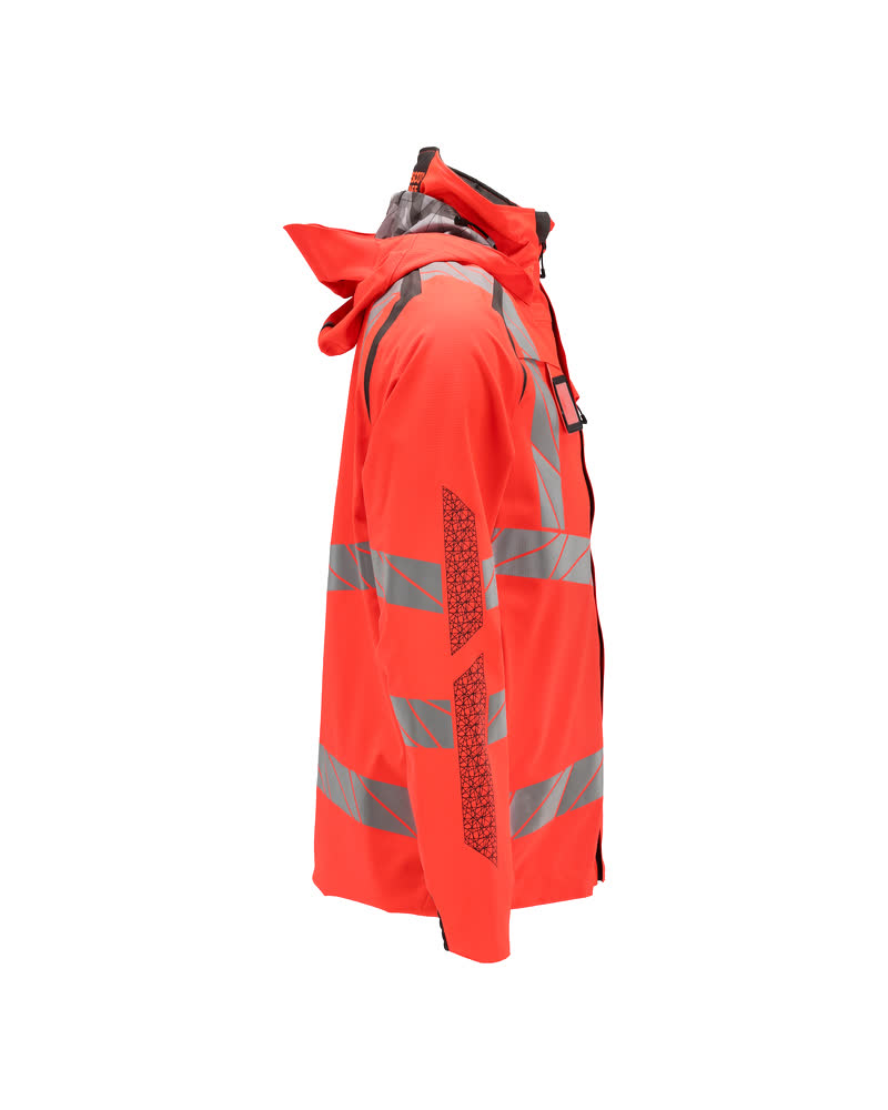 Hardshelljacke ACCELERATE SAFE Hi-vis Rot/Dunkelanthrazit S