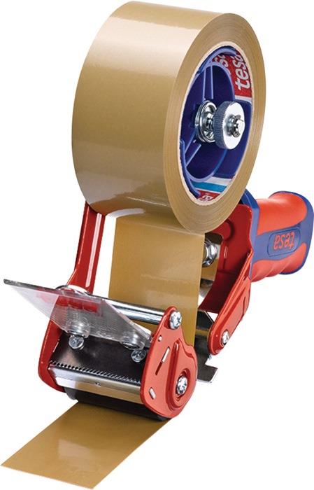 Handabroller Comfort 6400 Metall rot/blau für Bandbreite 50 mm TESA