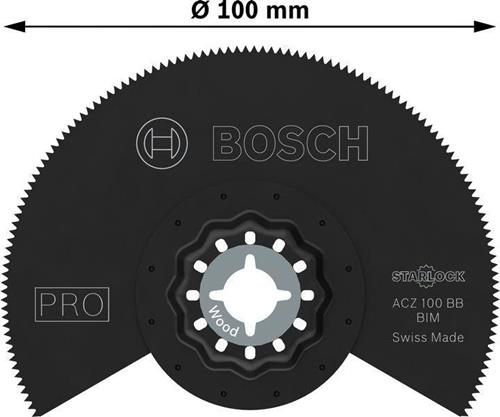 Segmentsägeblatt/-Satz PRO ACZ 100 BB D.100mm Starlock BOSCH