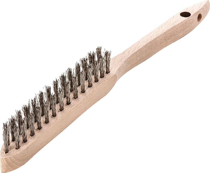 Handbürste Länge 290 mm 0,35 mm 12 2-reihig