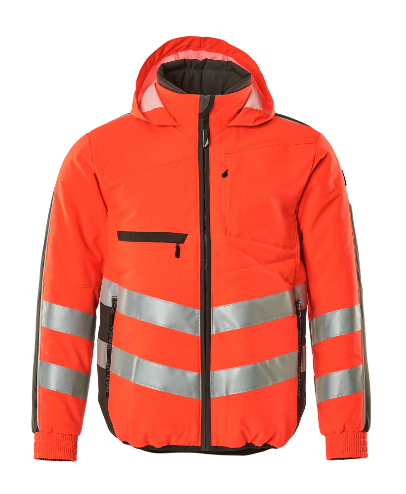 Jacke SAFE SUPREME Hi-vis Rot/Dunkelanthrazit 2XL