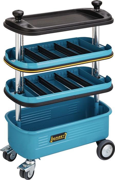 Werkzeugwagen 166N B650xT415xH965mm 2 Kästen Schubladen leer Stahlblech HAZET