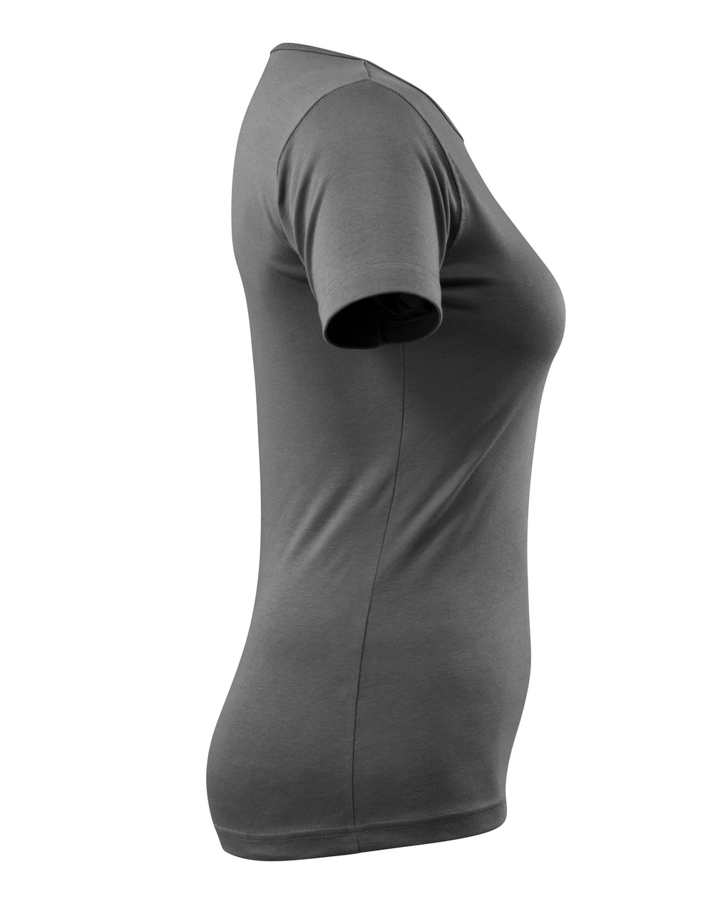 Damen-Passform T-Shirt CROSSOVER Dunkelanthrazit XS