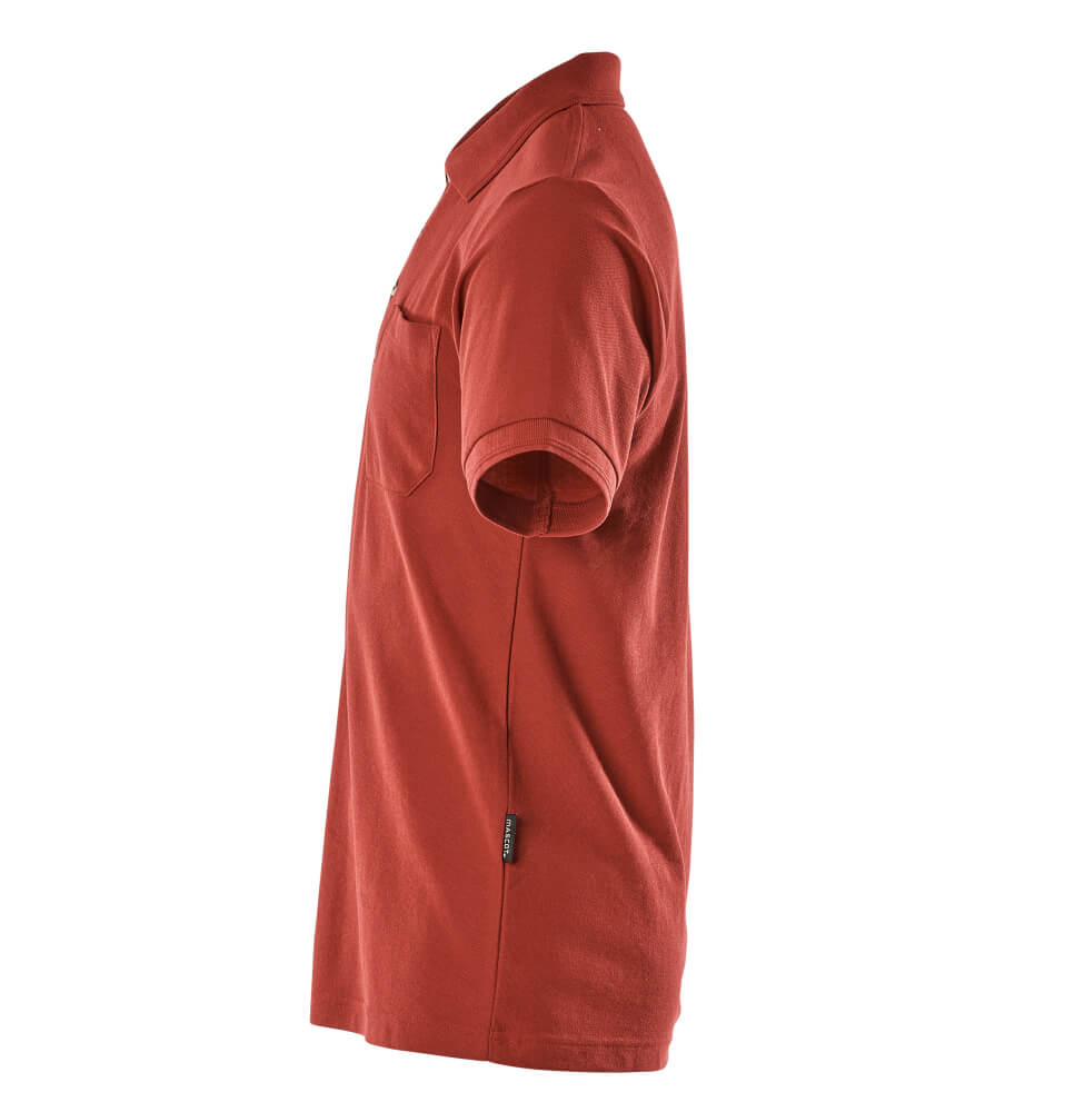 Polo-Shirt mit Brusttasche CROSSOVER Rot 2XL