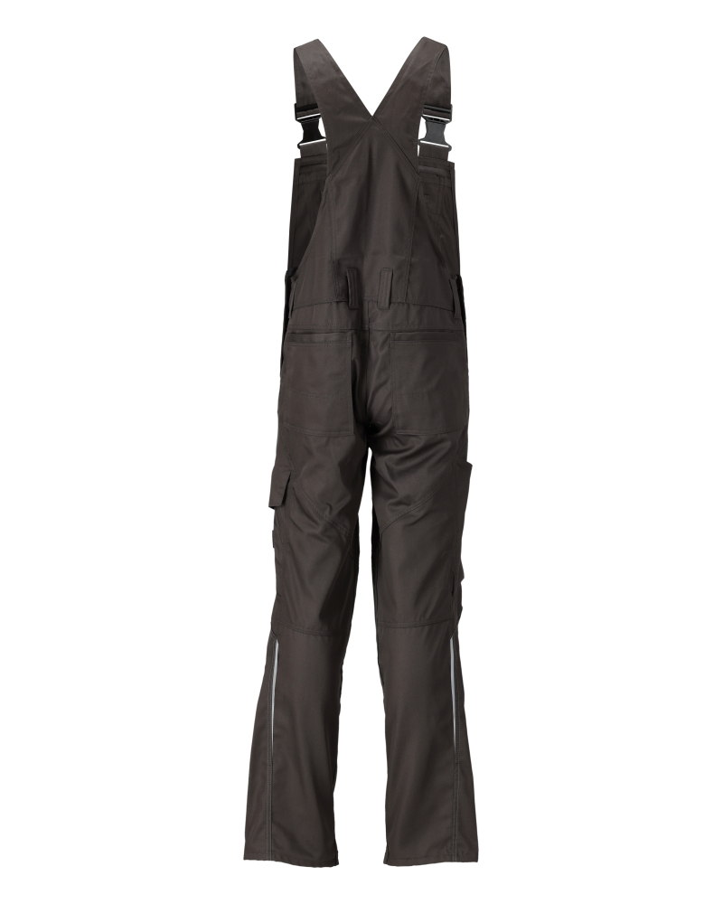 Latzhose mit Knietaschen ACCELERATE Dunkelanthrazit 76C52
