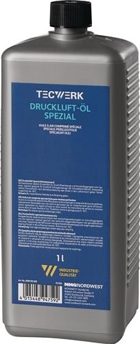Druckluftspezialöl 1l Flasche TECWERK