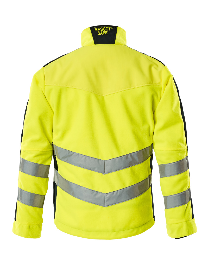 Fleecejacke SAFE SUPREME Hi-vis Gelb/Schwarzblau XL