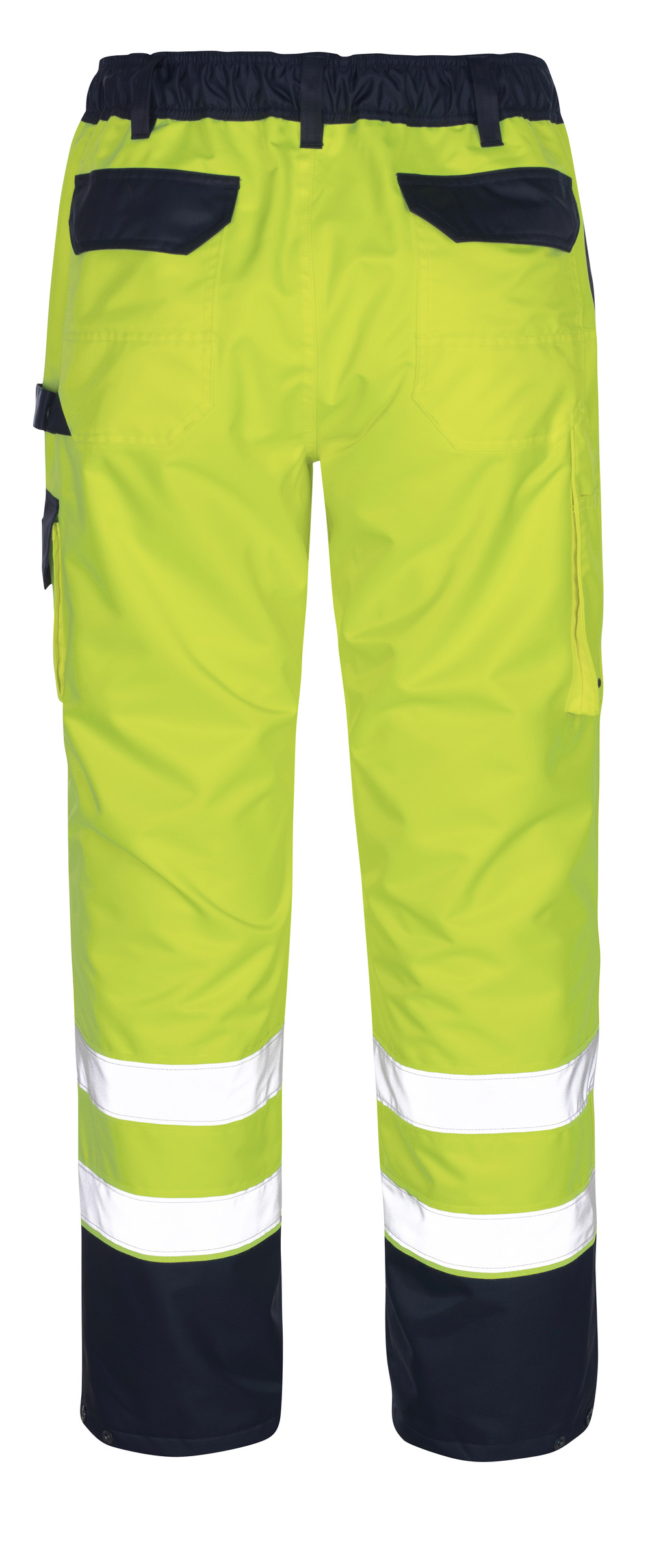 Überziehhose SAFE IMAGE Hi-vis Gelb/Marine 2XL