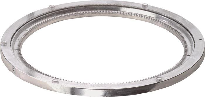 Drehkranz 330 mm 300 kg 13 mm mit Verzahnung