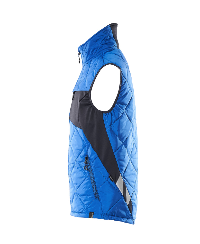Thermoweste ACCELERATE Azurblau/Schwarzblau M