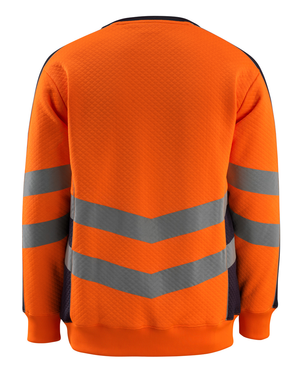 Sweatshirt SAFE SUPREME Hi-vis Orange/Schwarzblau M