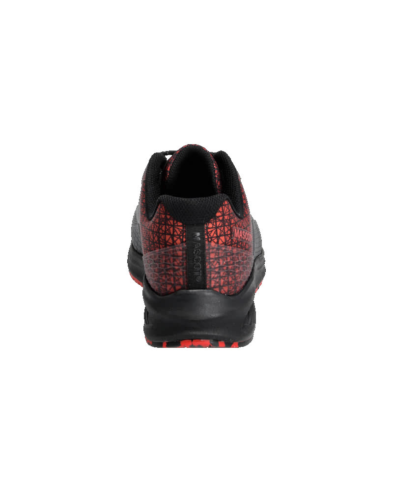 Sicherheitsschuhe FOOTWEAR ACCELERATE Schwarz/Verkehrsrot 0836