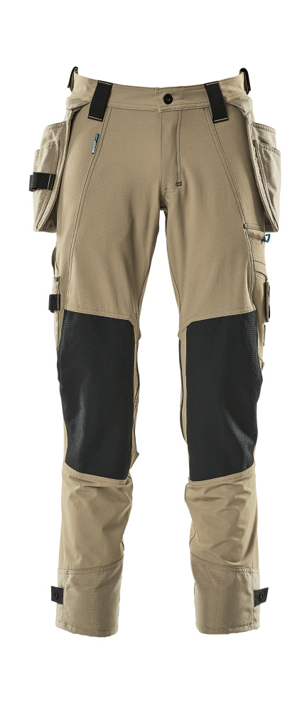 Hose mit Hängetaschen ADVANCED Hellkhaki 76C47
