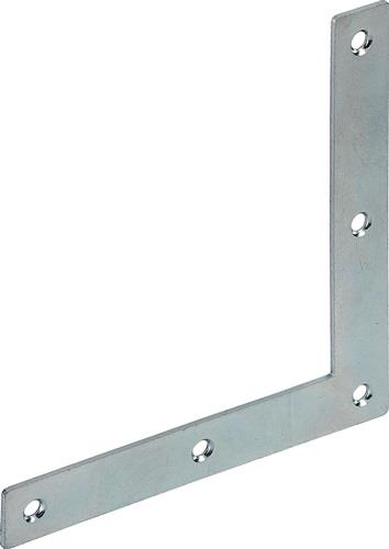 Eckwinkel L.100x100mm B.15mm S.1,5mm STA roh blau verz.VORMANN