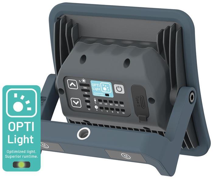 Akku-Arbeitsleuchte NOVA R 14 W 200-2000 lm Li-Ion 3200 mAh 7,2 V IP67 SCANGRIP