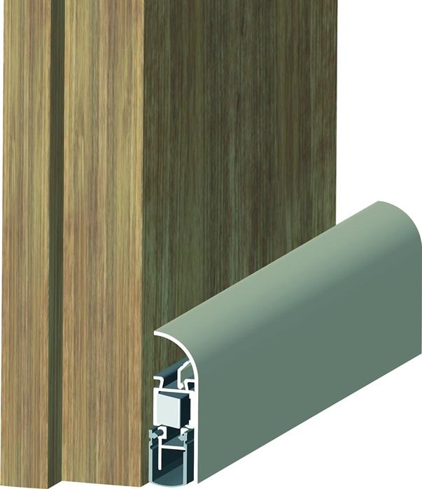 Türdichtung SchallEx® Applic A Holztüren bronze 1055 mm 1-669