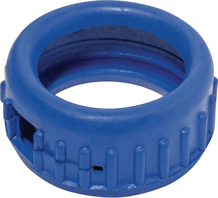 Manometerschutzkappe blau Ø 63 mm Gummi