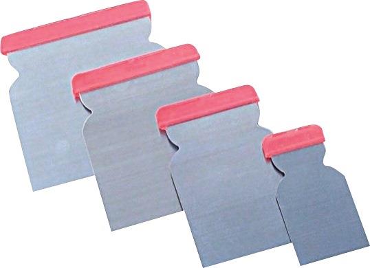 Japanspachtelsatz 4-teilig Stahl je 1 Spachtel 50/80/100/120 mm Breite im Klarsichtbeutel TRUFA