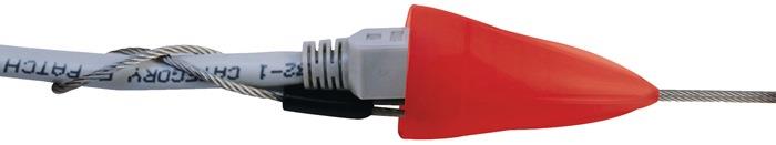 Kabelziehschlaufe 4 teilig 4er Set mit Schutzkappe und Gewinde RTG Ø 6 mm