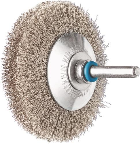 Kegelbürste KBU INOX D.70mm Drahtstärke 0,15mm VA 10mm 15000min-¹ PFERD