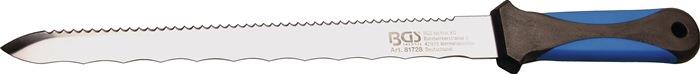 Dämmstoffmesser Länge 420 mm Klingenlänge 280 mm 2K-Griff BGS