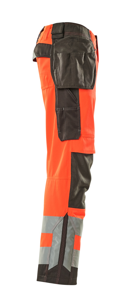 Hose mit Hängetaschen SAFE SUPREME Hi-vis Rot/Dunkelanthrazit 76C51