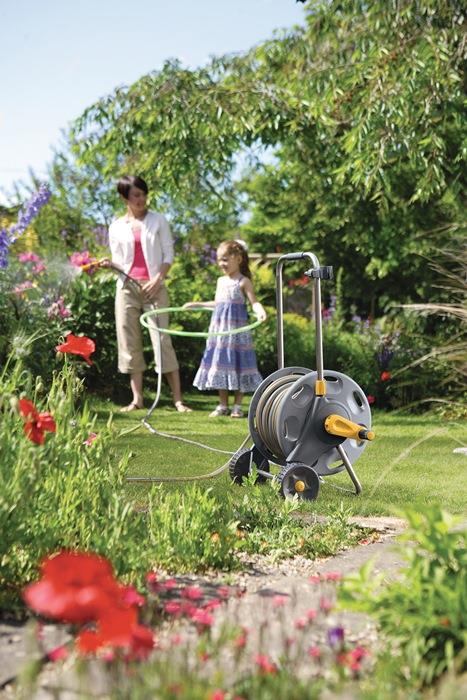 Schlauchwagen 2434 Anschlussgewinde 16 mm 5/8 ″ PVC HOZELOCK