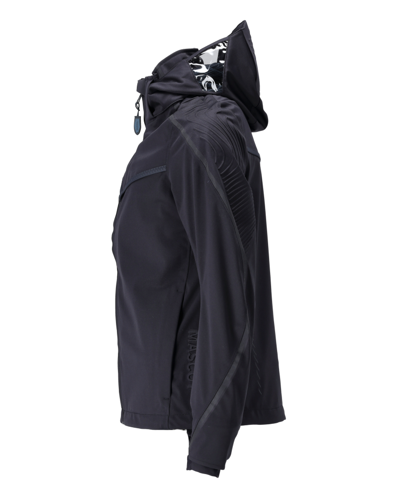 Damen-Passform Hardshelljacke CUSTOMIZED Schwarzblau 4XL