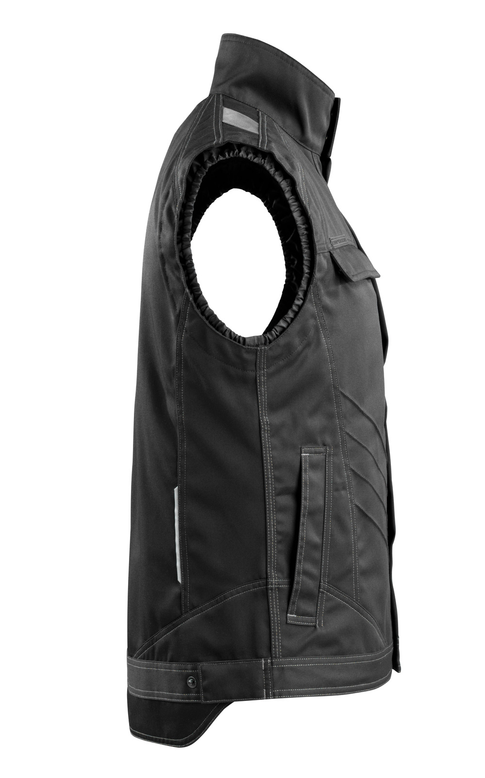Weste UNIQUE Schwarz 4XL