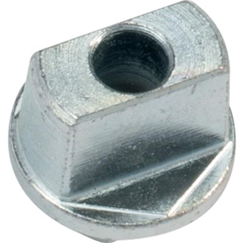 Steckachse f.BTS flachkonisch verz.Normallänge