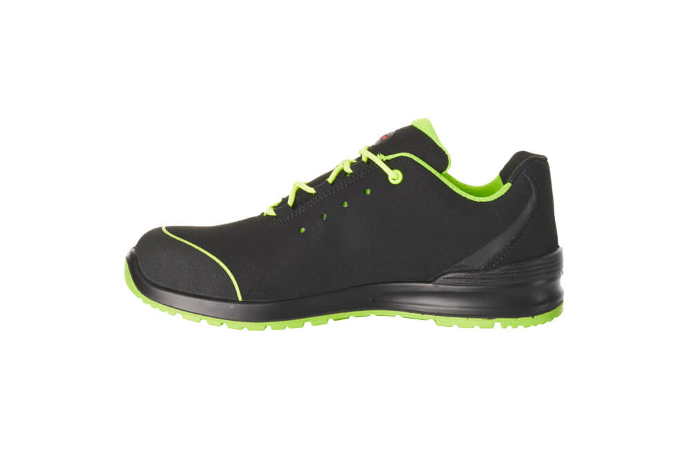 Sicherheitsschuhe FOOTWEAR CLASSIC Schwarz/Limonengrün 36
