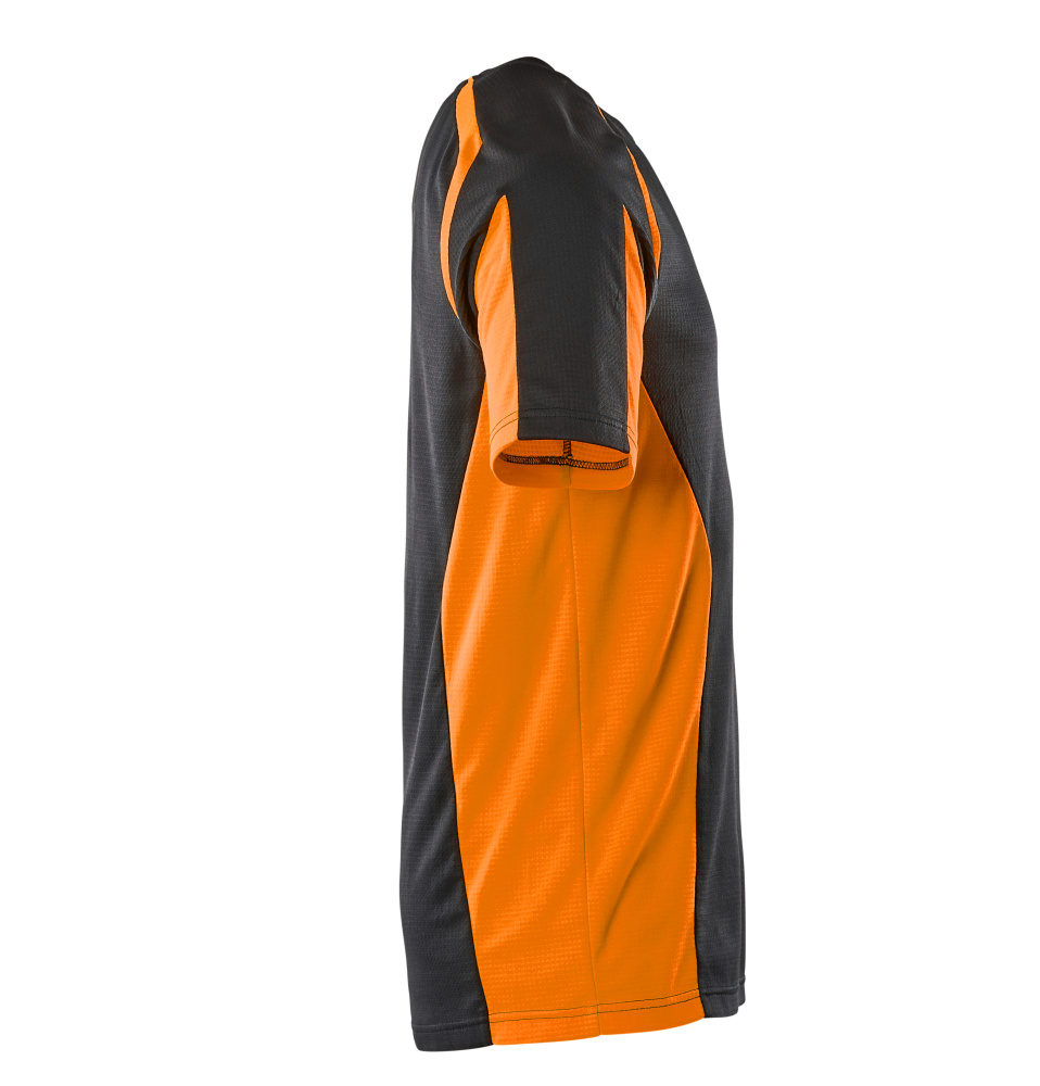 T-Shirt ACCELERATE SAFE Schwarzblau/Hi-vis Orange 4XL