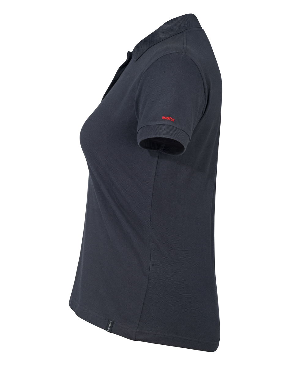 Damen-Passform Polo-Shirt CROSSOVER Schwarzblau M