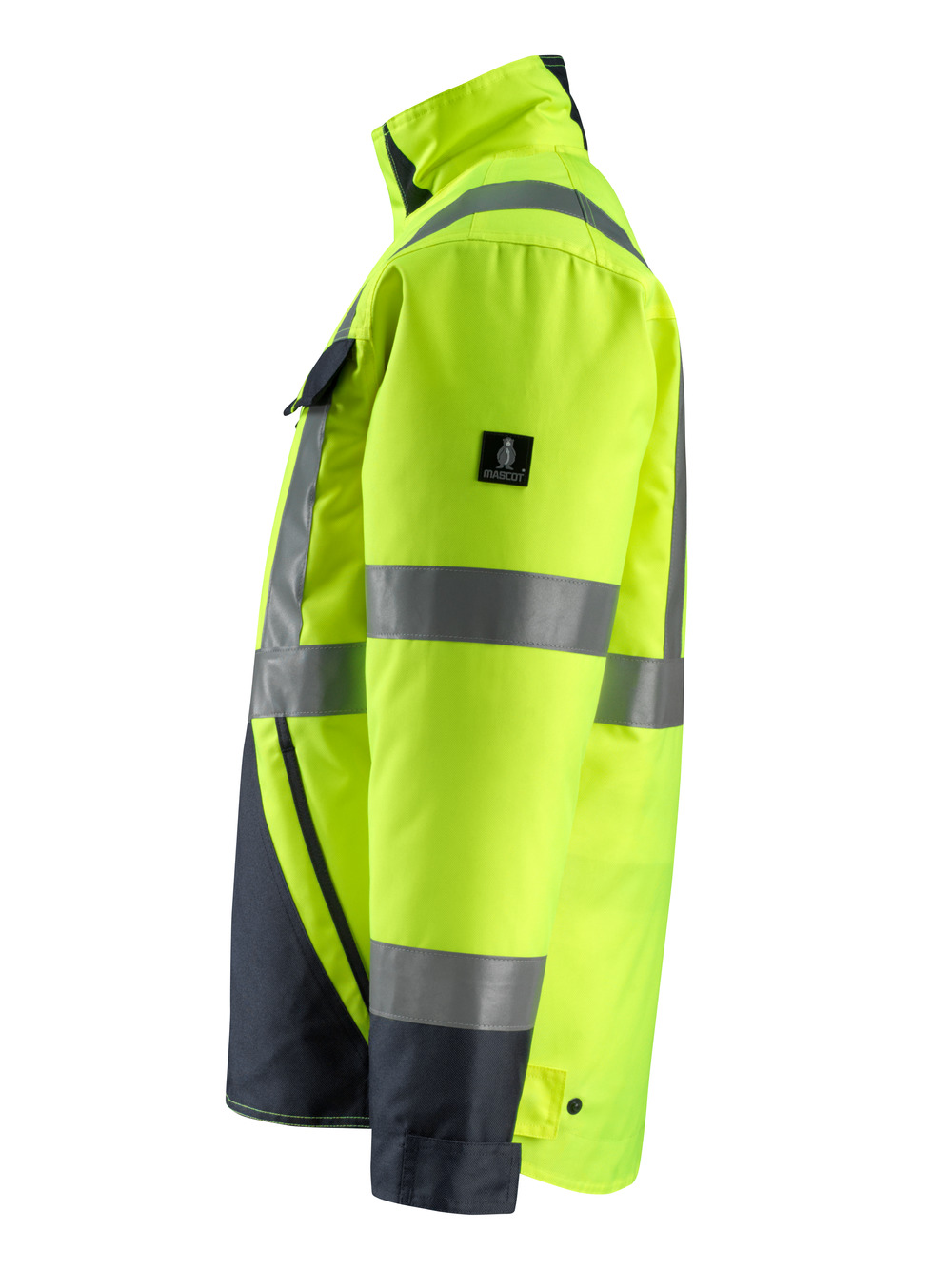 Winterjacke SAFE LIGHT Hi-vis Gelb/Schwarzblau 2XL